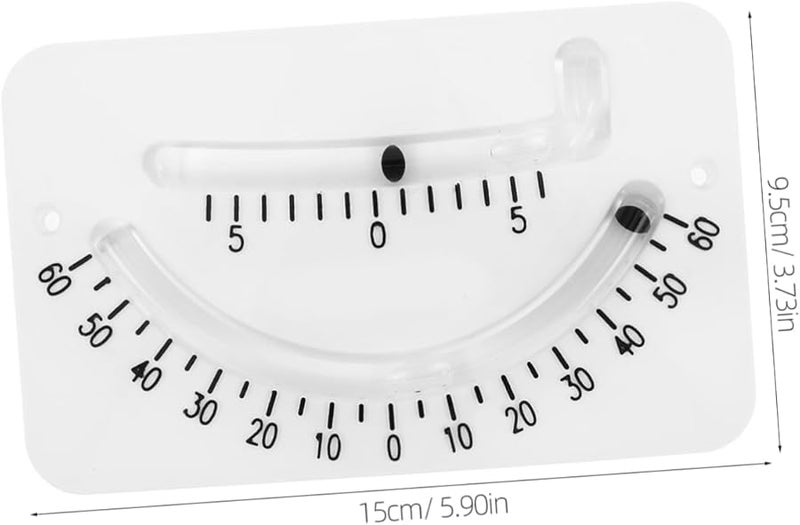 هيليفتي أداة قياس الزوايا عالية الدقة من البلاستيك لموازنة القوارب واليخوت. - Image 2